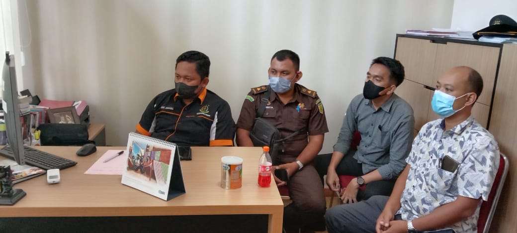 Video Conference Rapat Persiapan Jaksa Masuk Desa