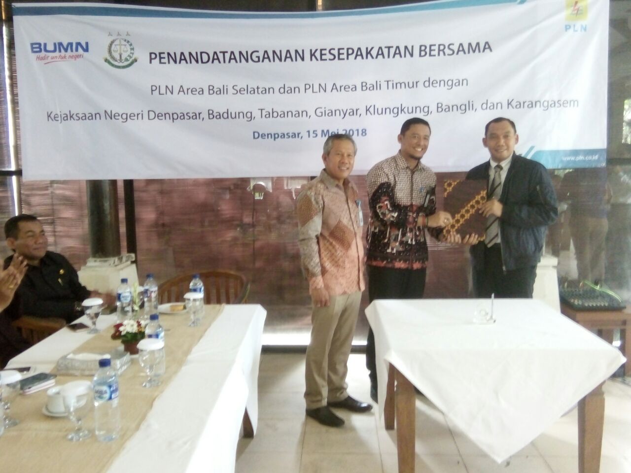 PENANDATANGANAN KESEPAKATAN BERSAMA PLN DENGAN KEJAKSAAN
