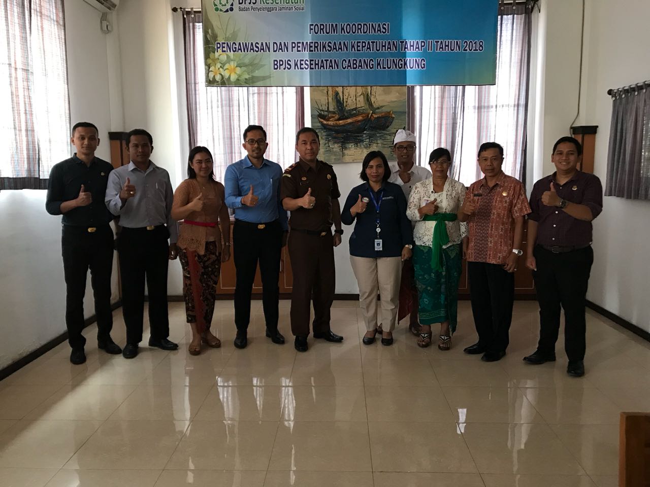 FORUM KOORDINASI PENGAWASAN DAN PEMERIKSAAN KEPATUHAN KABUPATEN GIANYAR TAHUN 2018