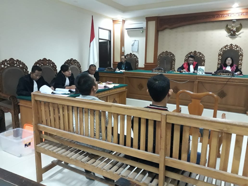 SIDANG OTT PUNGLI AN. TERDAKWA I NYOMAN WIRAWAN ALIAS KOMANG BILAWA