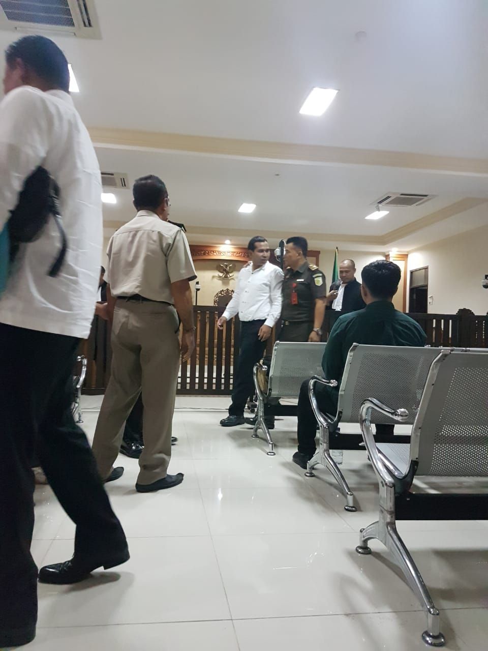 SIDANG OTT PERBEKEL DESA BUAHAN DENGAN AGENDA SIDANG PEMERIKSAAN SAKSI