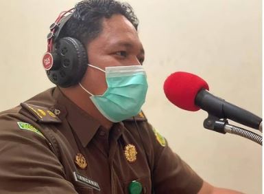 Giat Dialog Interaktif Halo Jaksa di radio Gelora 104,8 FM