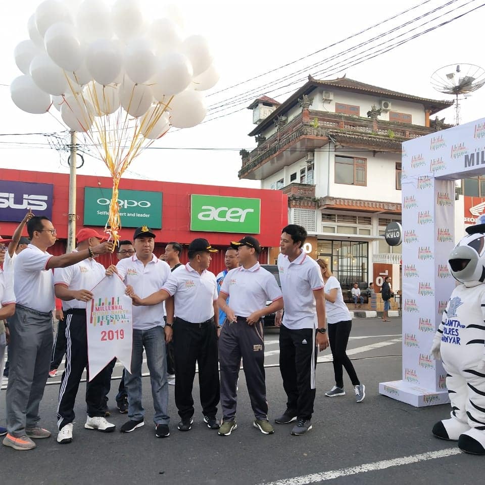 MILLENIAL ROAD SAFETY FESTIVAL DI CFD TAMAN KOTA GIANYAR